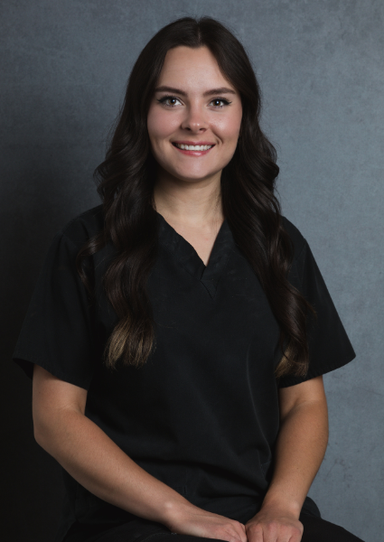 Courtney of Jordan Landing Dental in West Jordan posing for the camera.