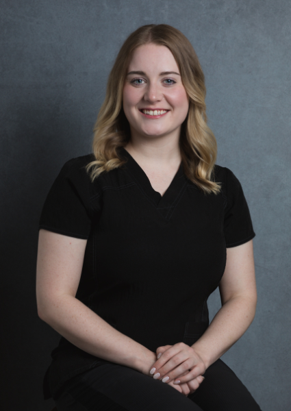 Gretchen of Jordan Landing Dental in West Jordan posing for the camera.