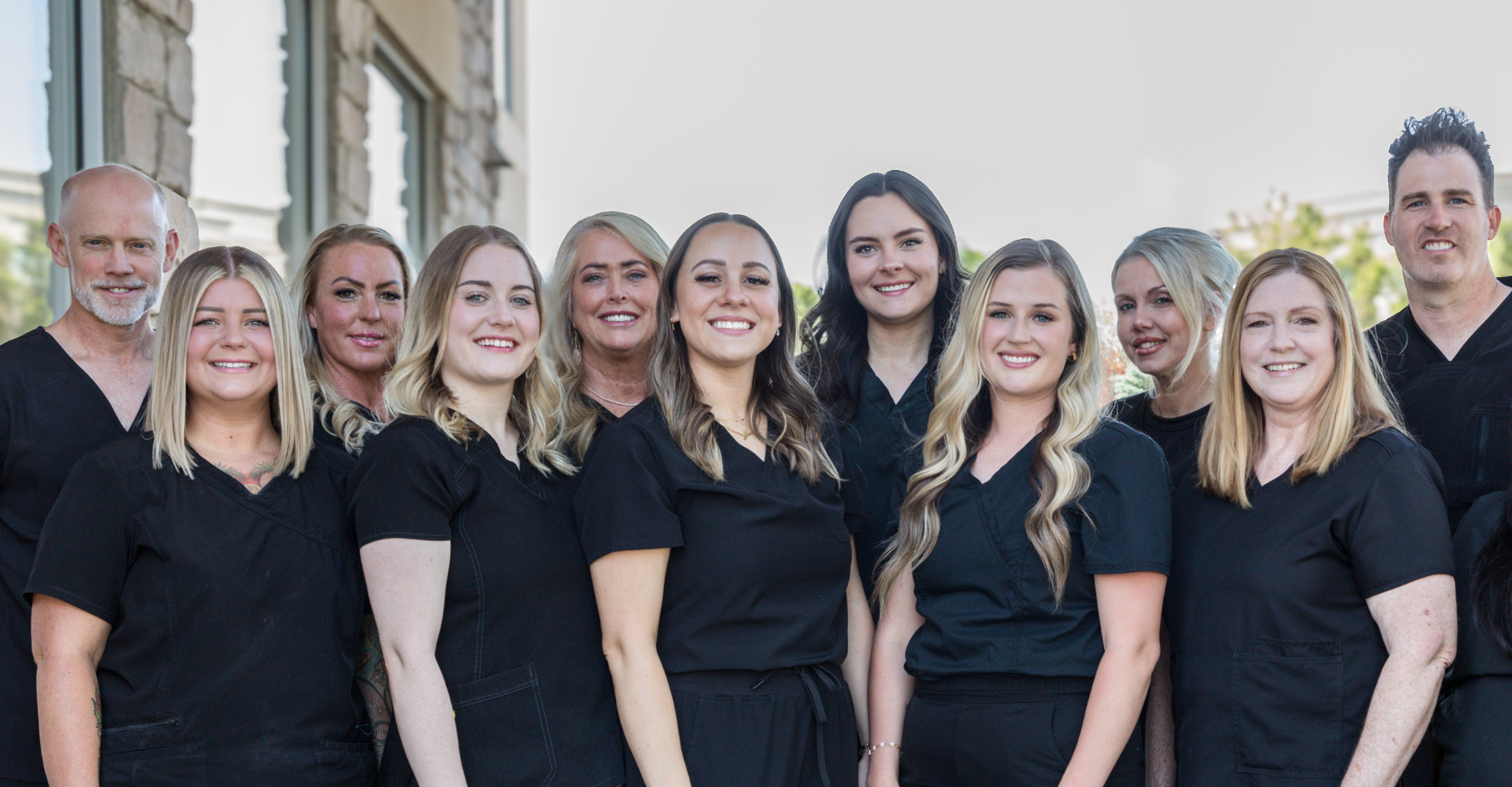 Team of dental professionals at Jordan Landing Dental in West Jordan.